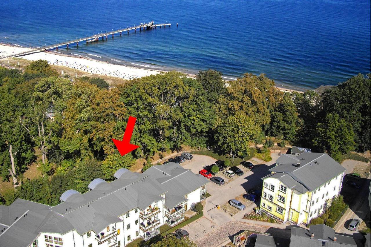 Strandnah, Balkon, Ahoi Erlebnisbad Gratis In Sellin - Strandresidenz Brandenburg Fewo 36 Goehren  Buitenkant foto